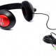Наушники Gemix HP-808MV Black, 2 x Mini jack (3.5 мм), накладные, выдвижной микрофон, кабель 2.4 м